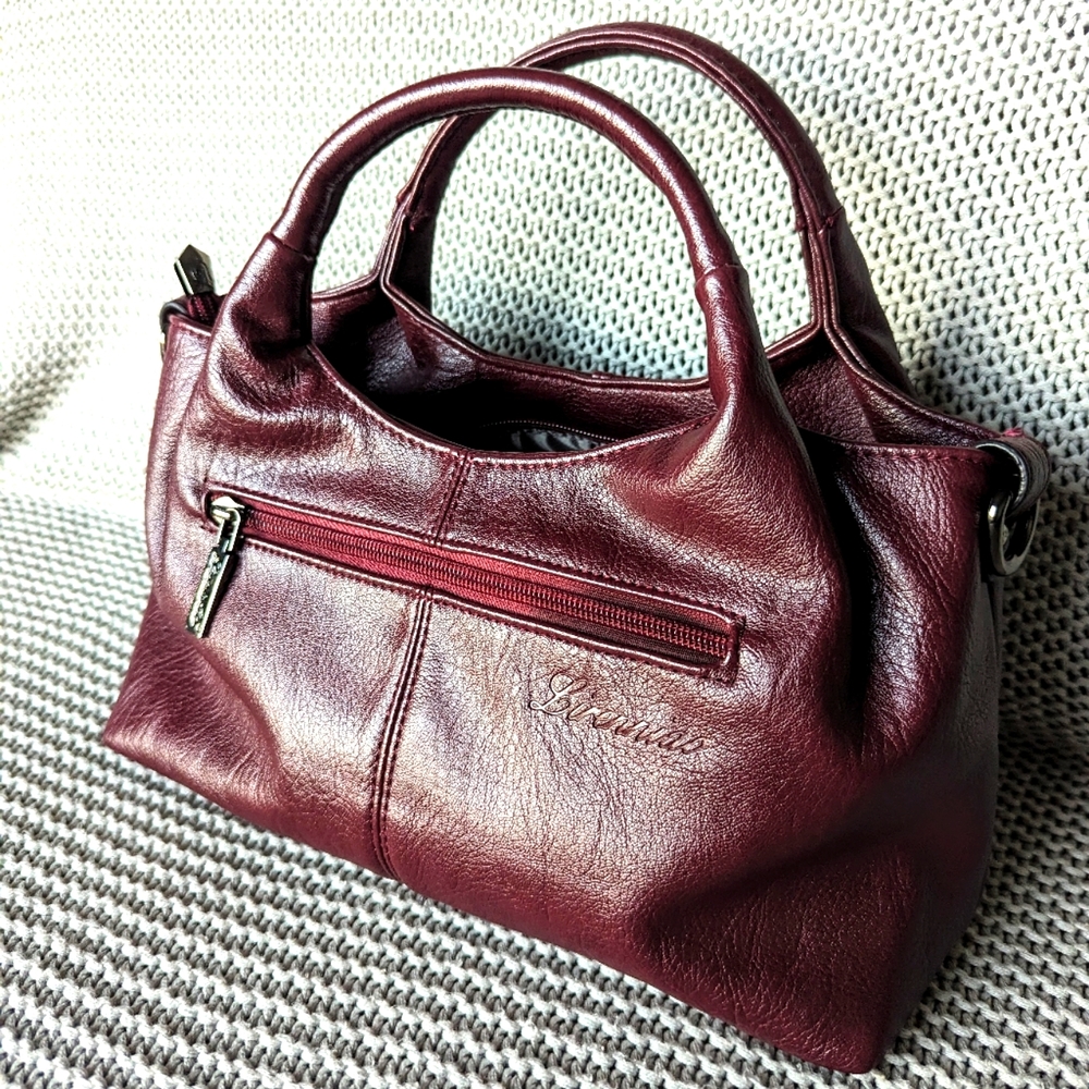 Lirenniao Faux Vegan Leather Purse